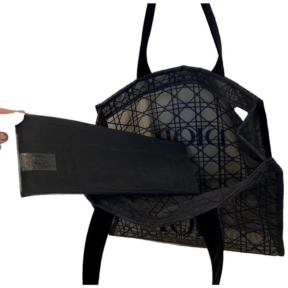 Dior Beauty Black Mesh Tote Bag – (GWP) - Picture 9 of 11